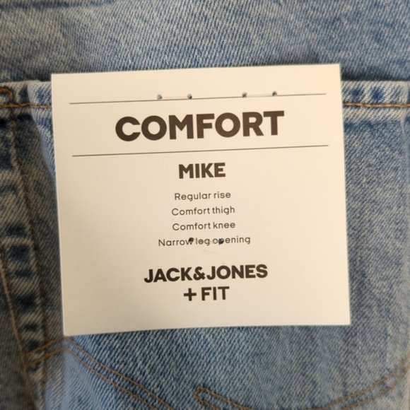 Jack & Jones Comfort Jeans Mike Fit 46 * 32 New - Picture 5 of 11